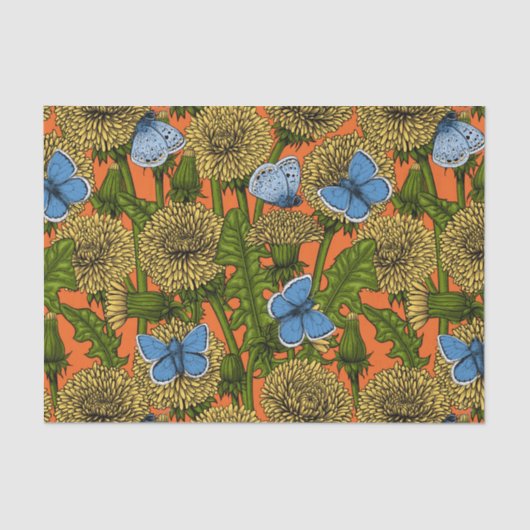 タンポポ 薄葉紙 (正面)