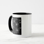 タンポポ，野生の花と蜂蜜の蜂 マグカップ (正面左)