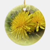 タンポポ – A Sunny Hi セラミックオーナメント (裏面)