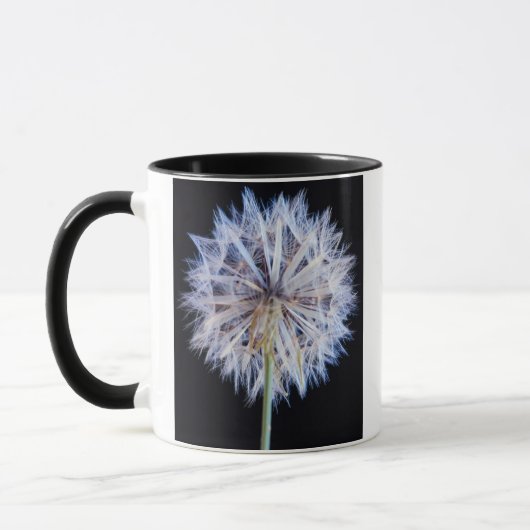 タンポポ (Taraxacum Officinale) 綿毛 マグカップ (左)