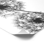 タンポポA私は天国メモリアル歓迎サインに座る フォトプリント            (角)