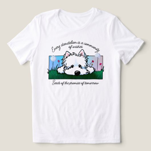 タンポポTシャツトリブレンドシャツ トライブレンドＴシャツ (デザイン正面)