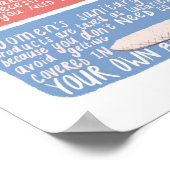 タンポン税 ポスター (角)