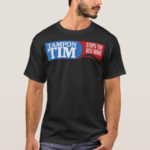 タンポン・ティムストップが赤い波2024年の米国選挙を行う Tシャツ