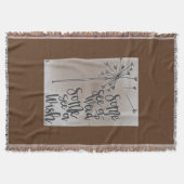 タンポ感動的リのあるフレーズ スローブランケット (正面)