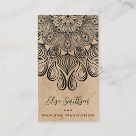 タンマンダラヨガ霊気癒し瞑想自然 名刺