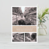 タンミニマモダンリストの養子縁組3写真 案内状 (スタンド正面)