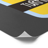 タンメリックイエロースパイス ポスター (角)