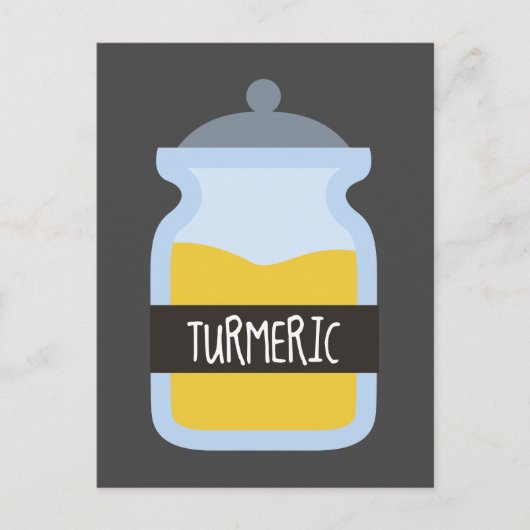 タンメリックイエロースパイス ポストカード (正面)