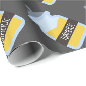 タンメリックイエロースパイス ラッピングペーパー (ロールコーナー)