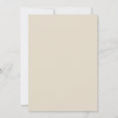 タンモダングレイシンプルハート結婚式招待状 招待状 (裏面)