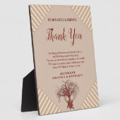 タンモダン – マルサラワイン&ヒュースのツイスト フォトプラーク (側面)