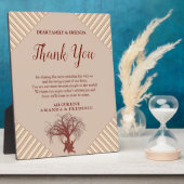 タンモダン – マルサラワイン&ヒュースのツイスト フォトプラーク (側面)