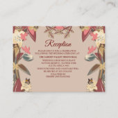 タンモダン – マルサラ – ワインのトーン エンクロージャーカード (正面)