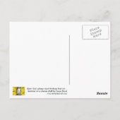 タンヤボンドのチーズシェルフポストカードにハムスター ポストカード (裏面)