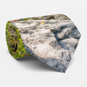 タンヤードクリーク滝イン秋ネックタイ ネクタイ (ロール)