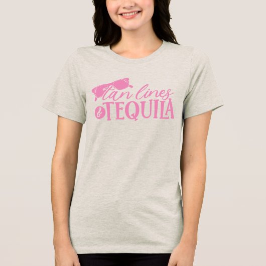 タンラインズアンドテキーラ 誓いの週末 トライブレンドTシャツ (正面)