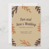 タンリーフォール 招待状 (正面)