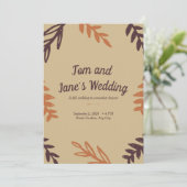 タンリーフォール 招待状 (スタンド正面)