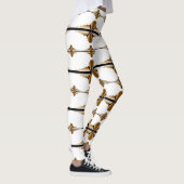 タンレギンスのアールデコ要素 レギンス (右)