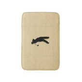 タンレザールックゴルフ バスマット (正面縦)