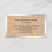 タンレザー鋼溶接加工機溶接機 名刺 (裏面)