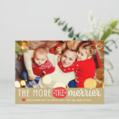 タンレッドメリーのクリスマス写真 シーズンカード (スタンド正面)