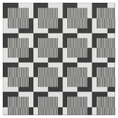 タンレトロの黒及びパターン ファブリック (クローズアップ)