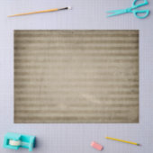 タン動揺してストライプデクページ 薄葉紙 (クラフト)