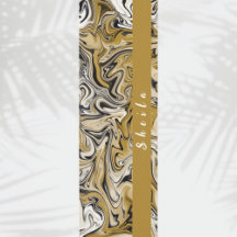 タン大理石の渦巻きパターンをパーソナライズカスタムする