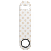 タン水玉模様 スピード栓抜き (裏面)