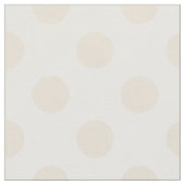 タン水玉模様 ファブリック (クローズアップ)