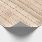 タン素朴ウッド ラッピングペーパー (角)