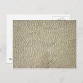 タン色クロコダイルレザーパターン ポストカード (正面/裏面)