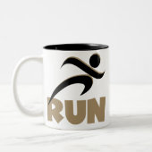 タン走 ツートーンマグカップ (左)