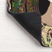 タン陰陽の生命の樹 マウスパッド (コーナー)