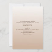 タン グラデーション 希望 選択 愛された 養子縁組 案内状 (裏面)