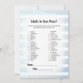 タン・バニー・ブルー　あなたの財布の中は ゲーム 招待状 (正面)