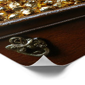 タン・ブラウンフランスのブルドッグ海賊船長 ポスター (角)