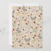 タン ボホ ウェディング インビテーション (裏面)