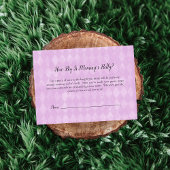 タン Bunny Rabbit マミーのお腹のサイズ シャワゲーム エンクロージャーカード