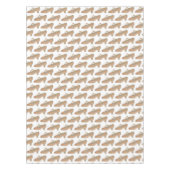 タンTストラップキャラクターシューダンスミュージカル劇場 テーブルクロス (正面)