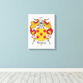 タヴァレス家紋 キャンバスプリント (インサイチュ (ウッドフロア))