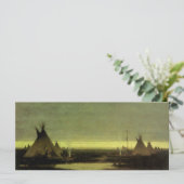 タヴェルニエによる『 dawn のインディアンキャンプ』（1873） (スタンド正面)