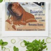 タヴェルヌオリンピア キッチンタオル (折り畳み)