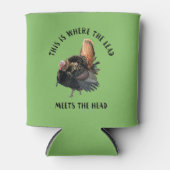 ターキおもしろいー狩り引用文スポーツホビー 缶クーラー (正面)