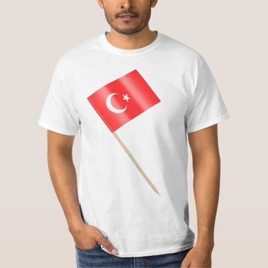 ターキエ国旗 Tシャツ (正面)