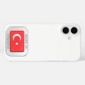 ターキエ製 Case-Mate iPhoneケース (裏面 (横))