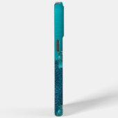 ターキオーススパークルカッコいい金ゴールドデザインケース Case-Mate iPhoneケース (裏面 / 右)
