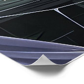 ターキッシュアンゴラキャットハロウィン不気味 ポスター (角)